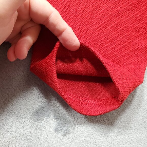 The North Face Flight Series 1/4 Zip Pullover Long Sleeve Sweater Red Men Sz L - Picture 9 of 12